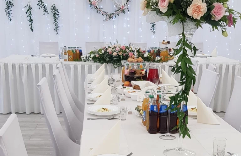 Zdjęcie sali weselnej